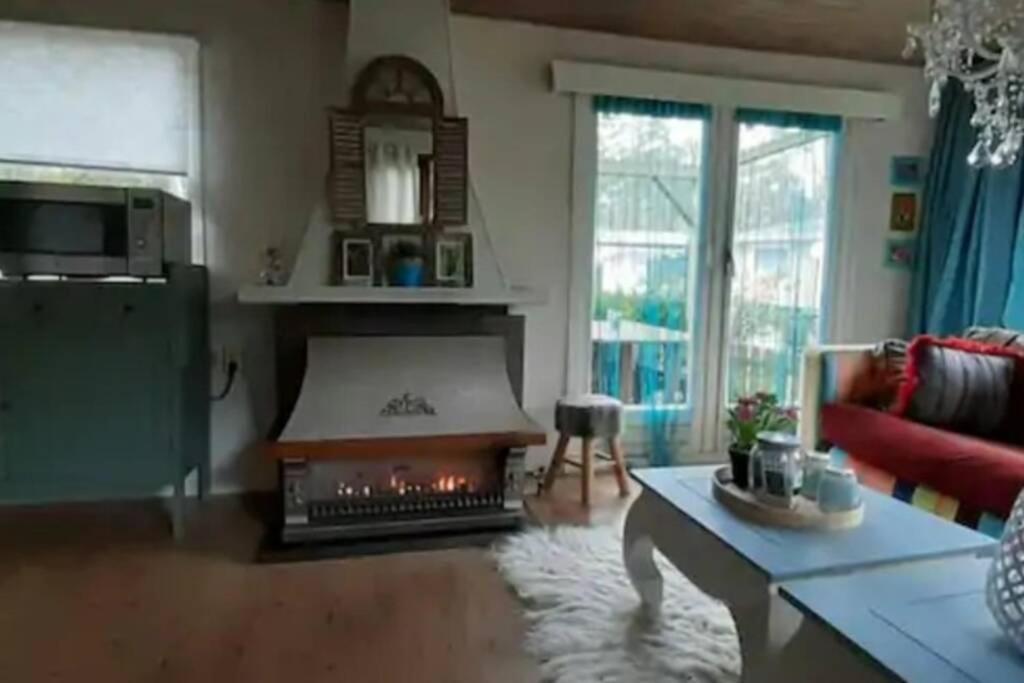 Gezellig Chalet Op De Veluwe Doornspijk Luaran gambar